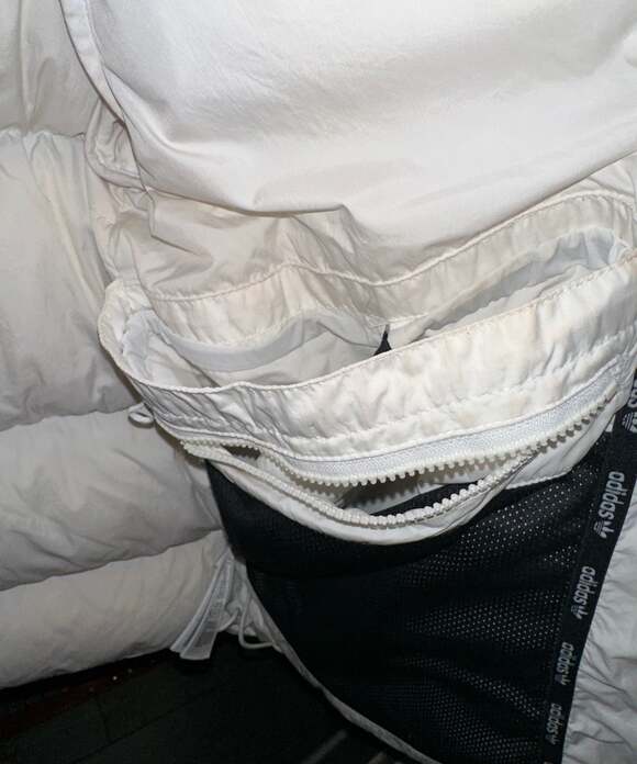 Adidas Originals SST Superstar Down Padded White Bomber Jacket - Picture 8 of 16